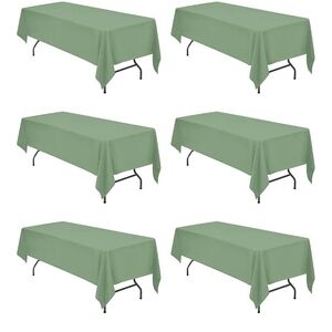 Elegant Green Tablecloth for Home Dining